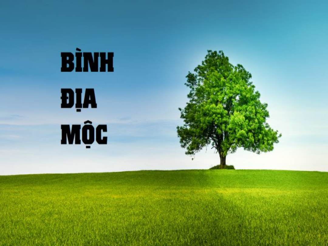 Nạp âm Bình Địa Mộc thuộc hành Mộc