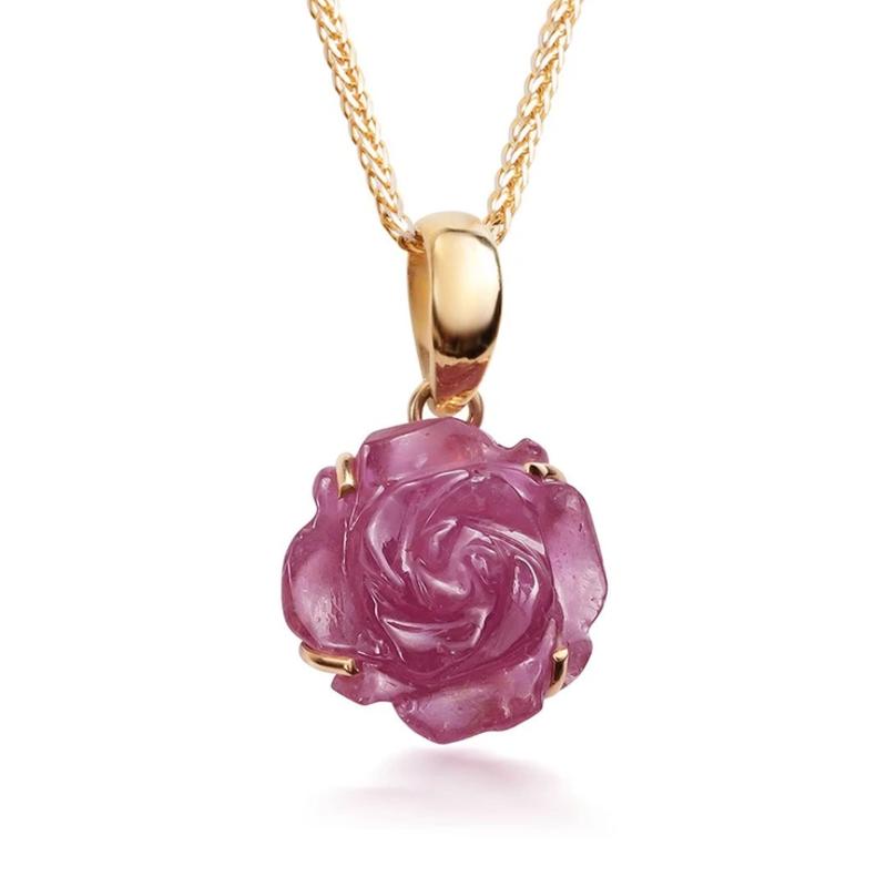 Mặt dây chuyền đá ruby cao cấp 
