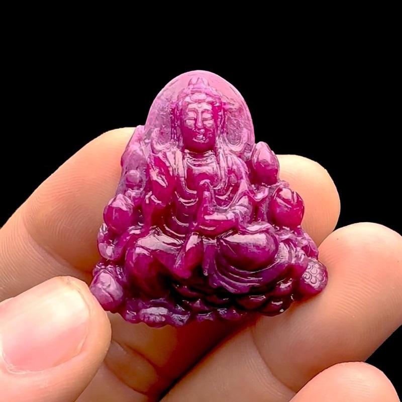 Mua mặt dây chuyền đá ruby cao cấp tại Mandala Charm