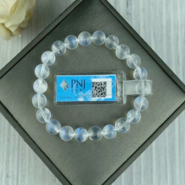 Vòng đá Mặt Trăng 11mm chuẩn 7A