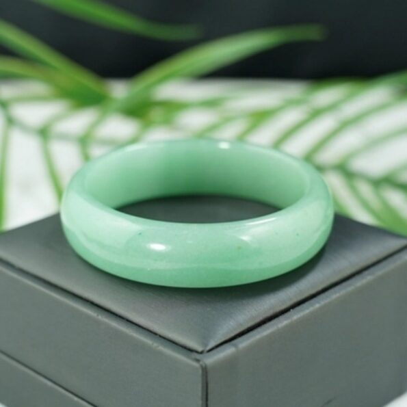 Thạch anh xanh Aventurin ni 56mm