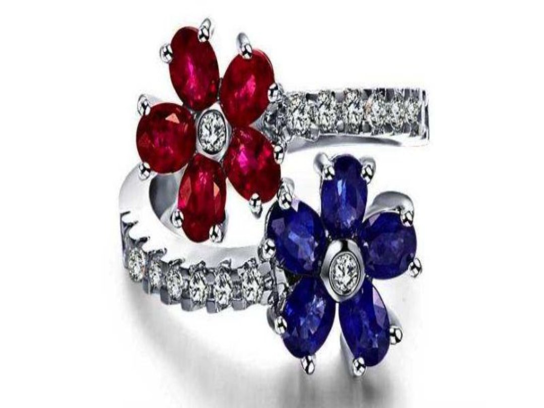 Ruby và Sapphire đều chứa tới 99,4% nhôm oxit (Al₂O₃)