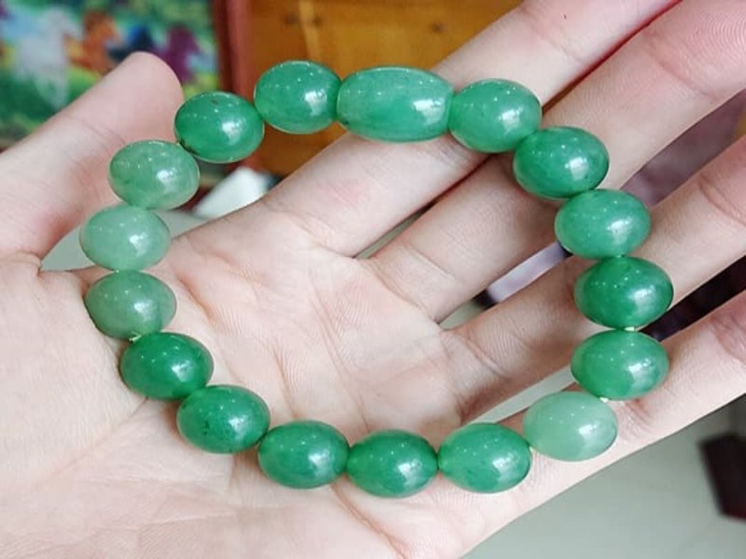 Thạch anh dâu tây xanh mang năng lượng tươi mới, bình yên, cân bằng