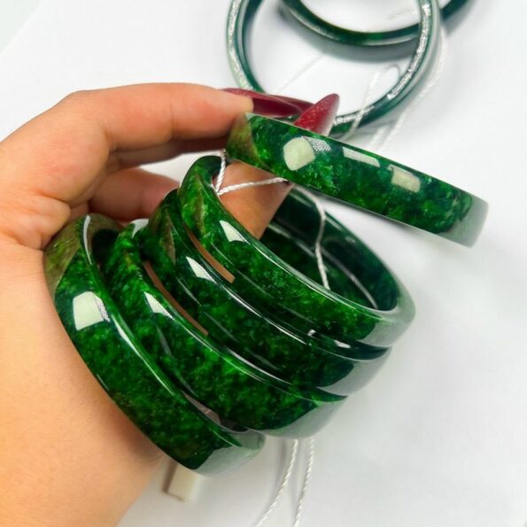 Vòng Kiềng Thạch Anh Xanh Sơn Thủy