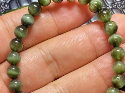 Vòng Thạch Anh Tóc Xanh Mắt Mèo